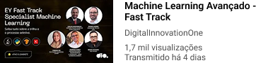 Vídeo Machine Learning DIO